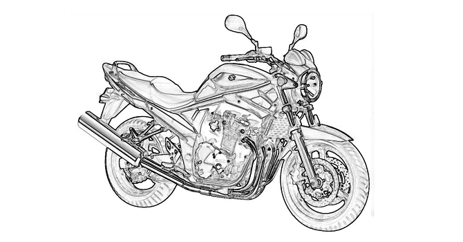 SUZUKI GSF650 